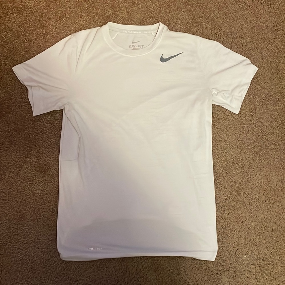 White Nike Tee